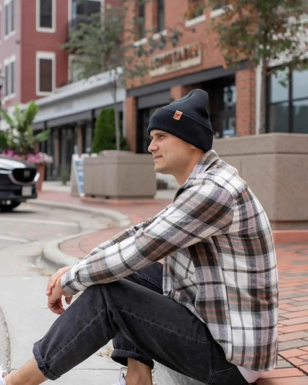 HAAKWEAR USA Beanies SKU: HWCCTS1CH - Great Lakes Reclaimed Denim