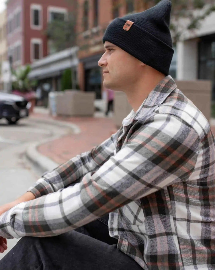 HAAKWEAR USA Beanies SKU: HWCCTS1CH - Great Lakes Reclaimed Denim