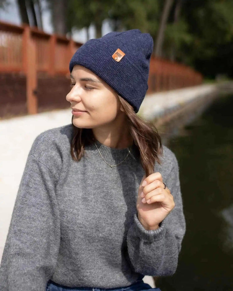 HAAKWEAR USA Beanies SKU: HWCCTS1DN - Great Lakes Reclaimed Denim