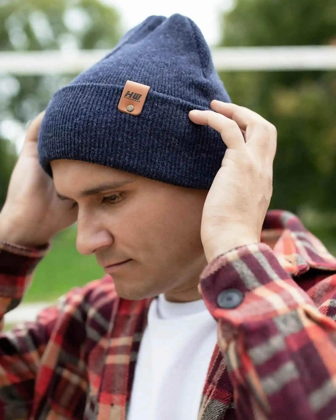 HAAKWEAR USA Beanies SKU: HWCCTS1DN - Great Lakes Reclaimed Denim