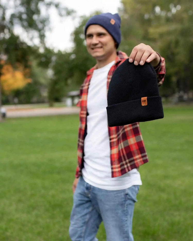 HAAKWEAR USA Beanies SKU: HWCCTS1DN - Great Lakes Reclaimed Denim