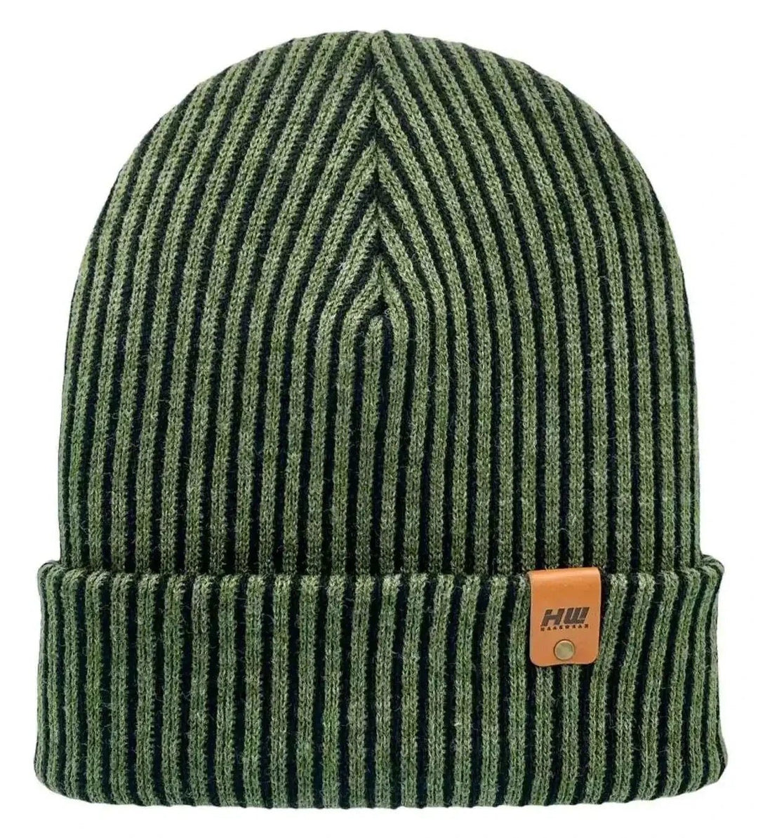 HAAKWEAR USA Beanies SKU: HWCRTC2BK-GR - Great Lakes Reclaimed Denim