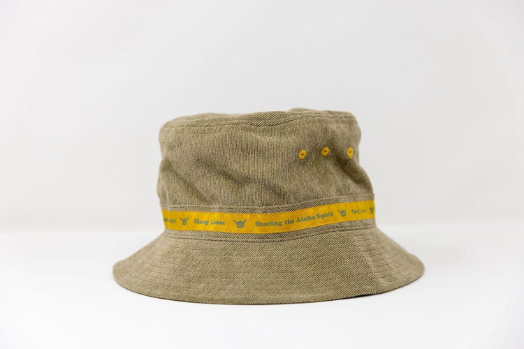 Hang Loose Bucket Hats SKU: HL1227137O/S-FBA - Great Lakes Reclaimed Denim