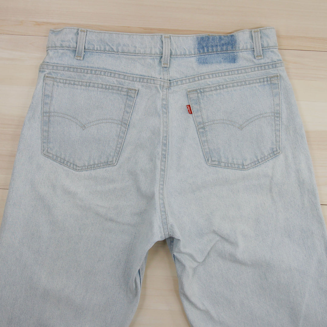 Vintage '90s Levi's 550 Relaxed Fit Tapered Leg - 36x35 Great Lakes Reclaimed Denim