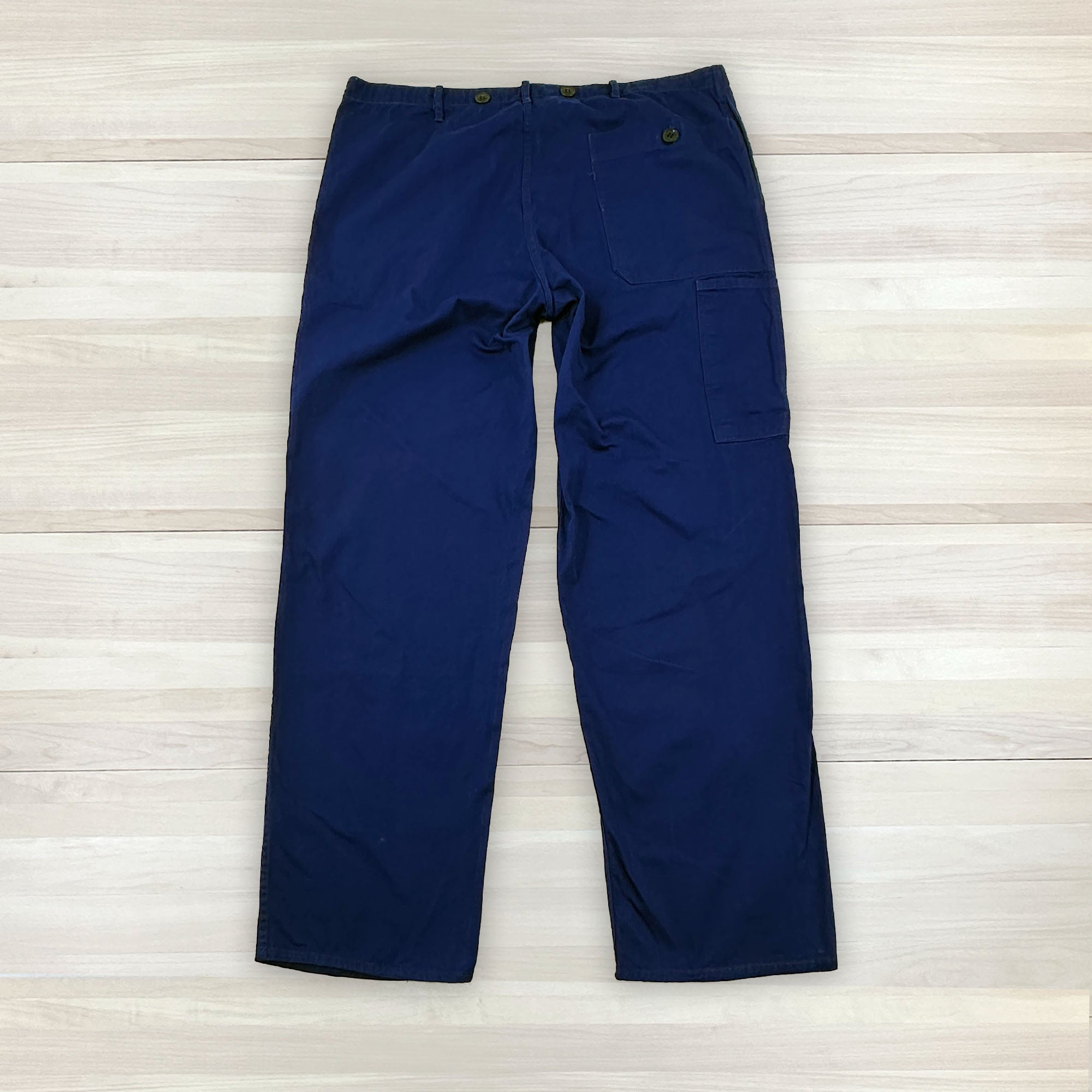 Vintage bleu de travail work pants 38x31 - 0