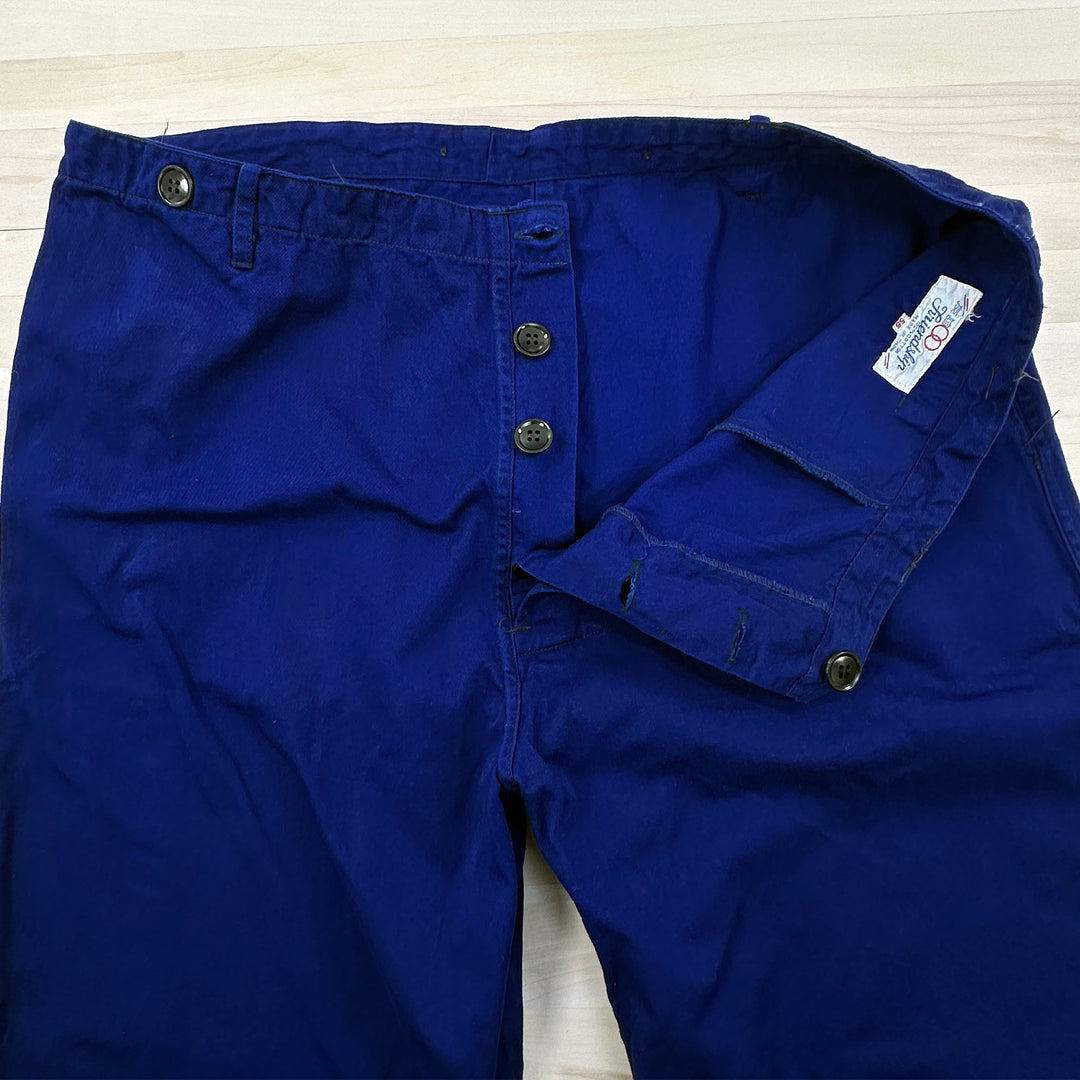 Vintage bleu de travail work pants 38x31