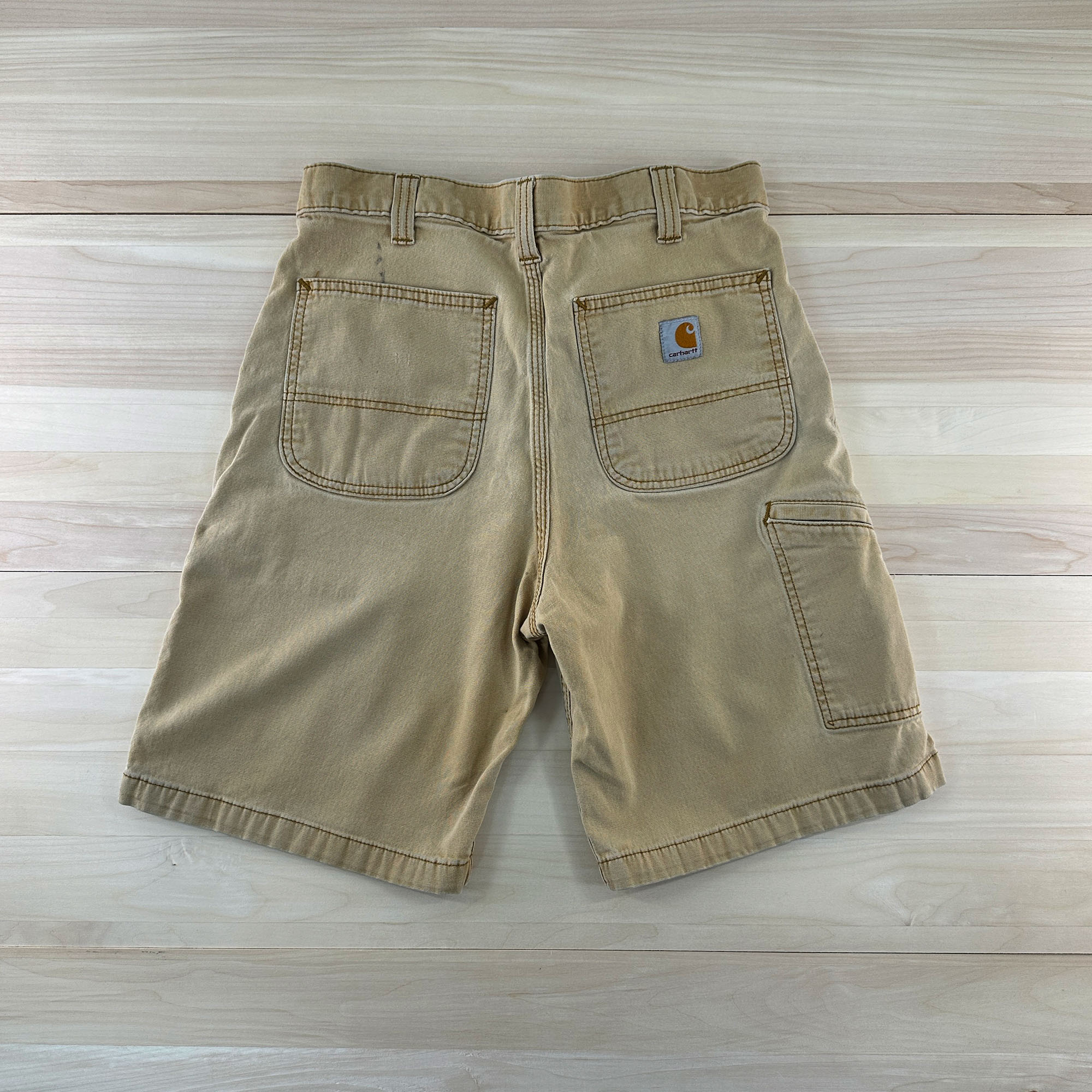 Men's Brown Carhartt Relaxed Fit Shorts -33 Waist
