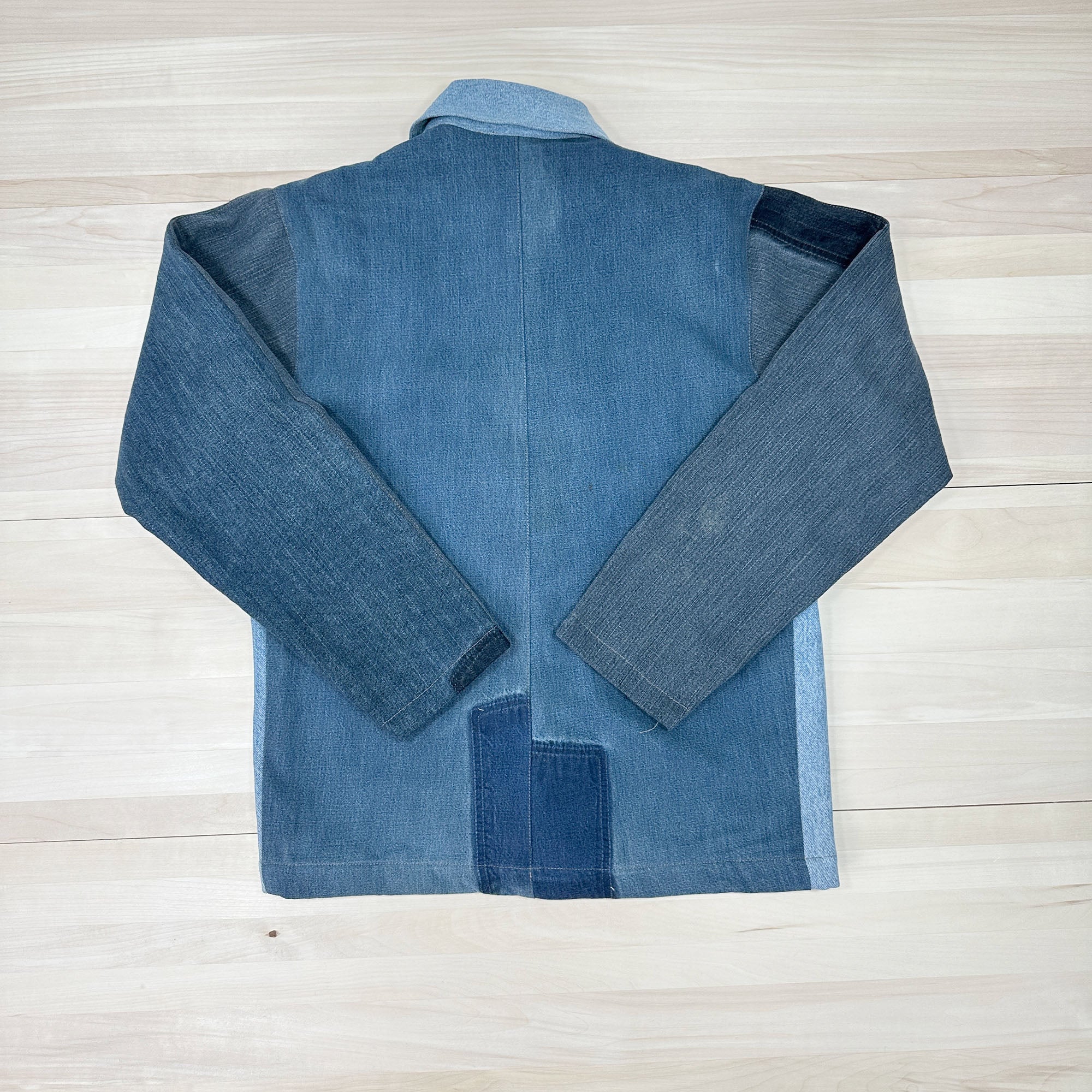 Chore Coat Made From Recycled Dickies Work Jeans - Small / Medium
