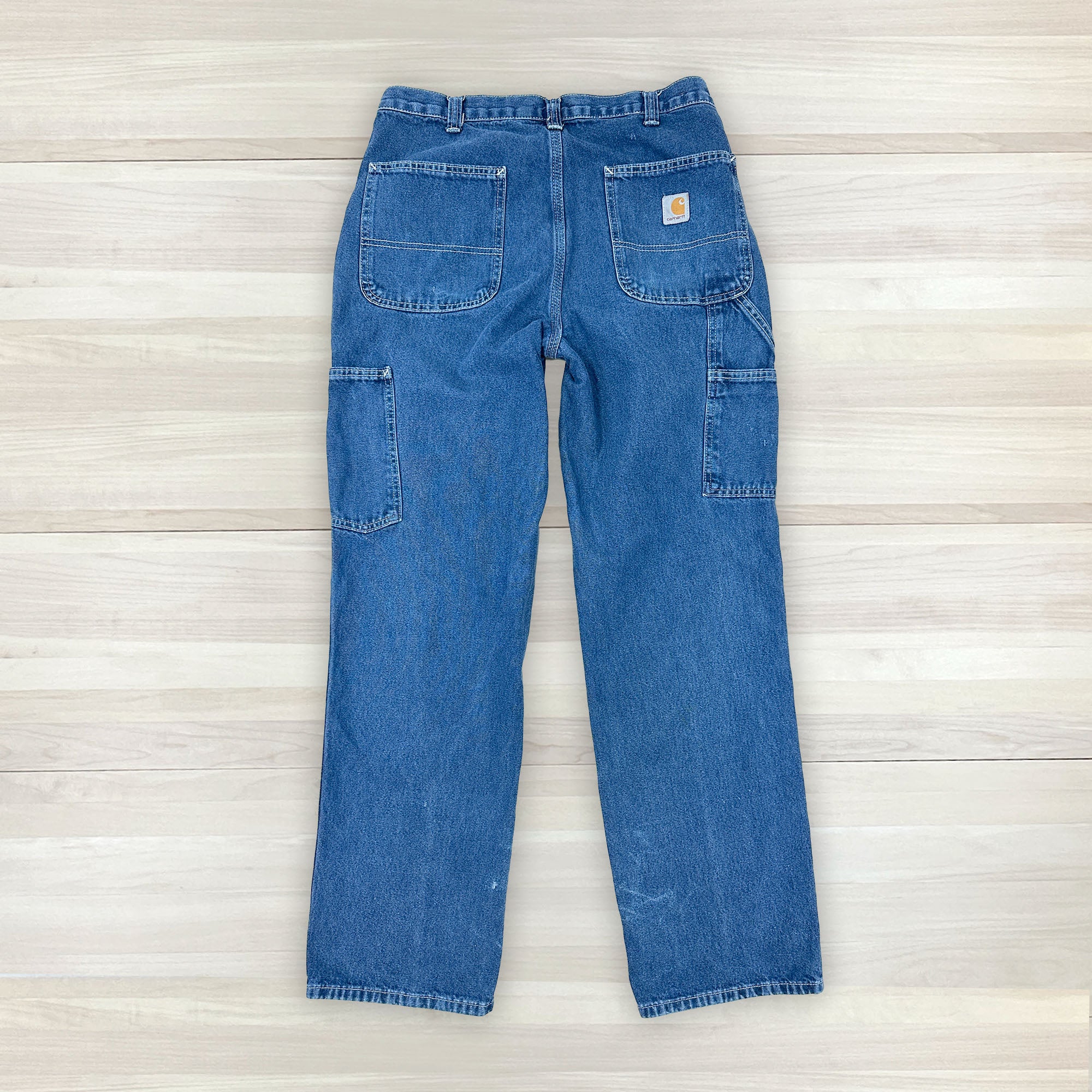Men's Carhartt Dungaree Fit Carpenter Work Jeans - 32x32 - 0