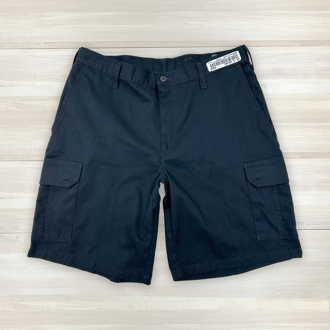 Men's Black Cintas Comfortflex Work Cargo Shorts - 36