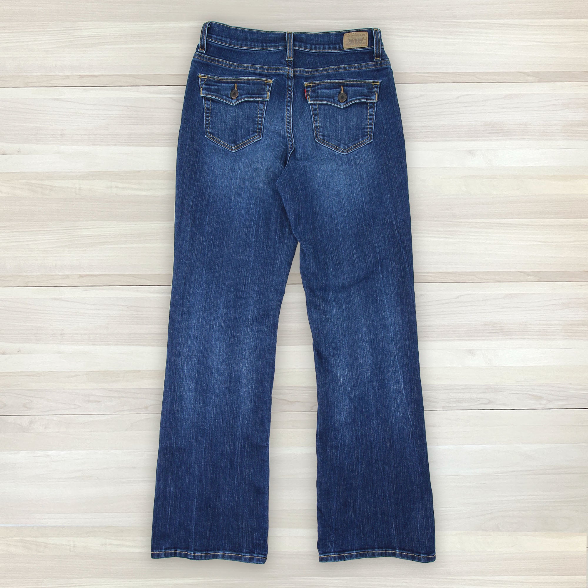 Women's Levi's 512 Perfectly Slimming Boot Cut - Size 10 Great Lakes Reclaimed Denim