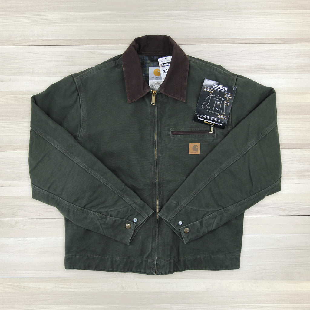 Carhartt Detroit selling Blanket Lined Jacket J97 Moss Green