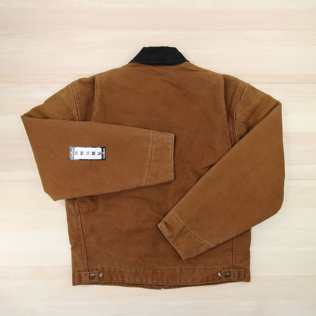 Carhartt J97 BRN Brown Blanket Lined Detroit Jacket NWT - Medium