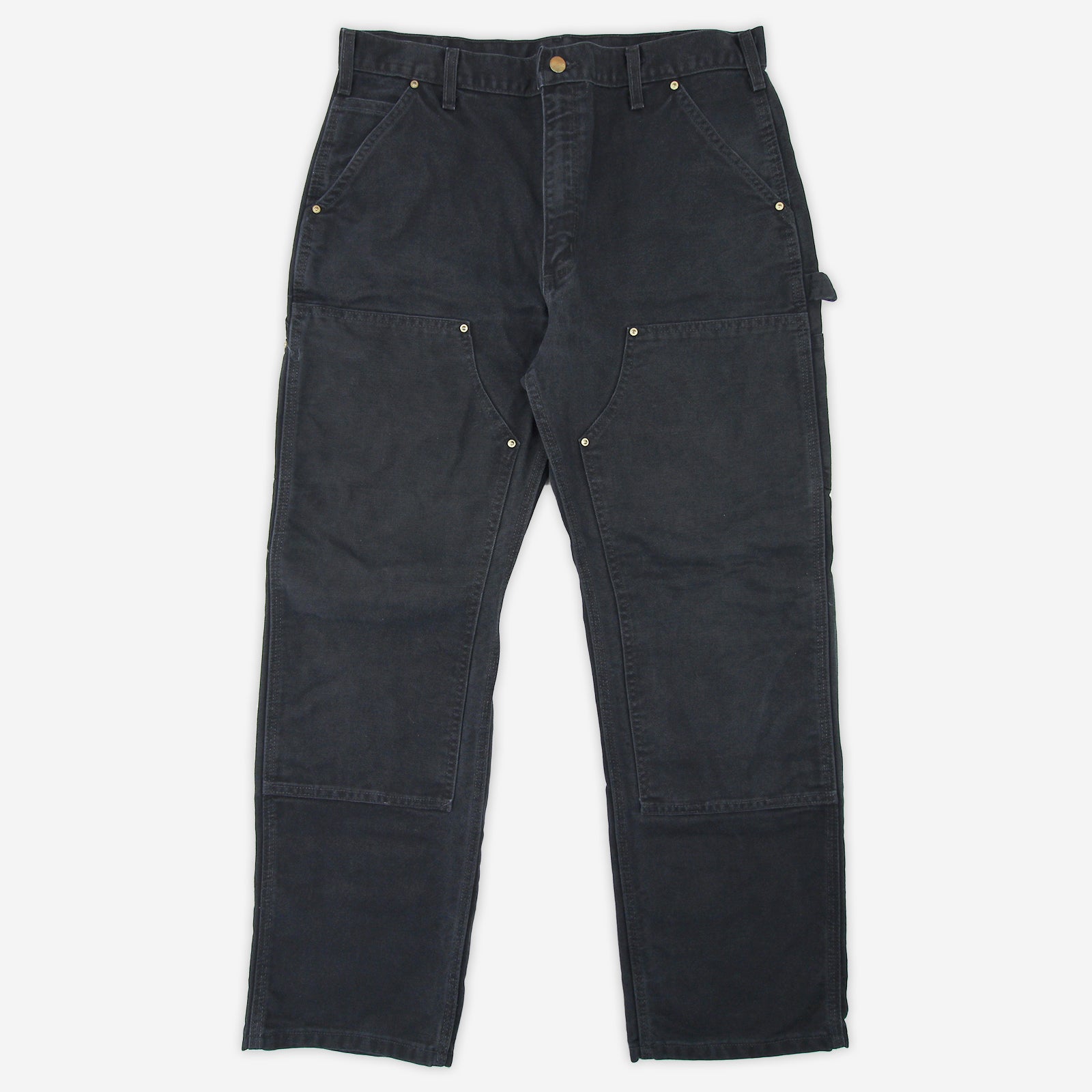 Carhartt B01 Dungaree Fit ブラック 36x30 Carhartt B01BLK Black Duck Work Dungaree