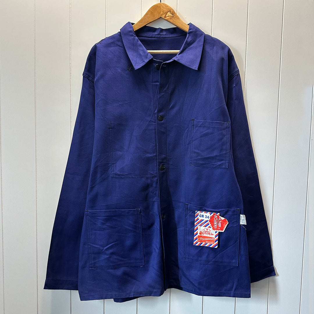 L'Ascenseur Confection French Workwear SKU: 3084 - Great Lakes Reclaimed Denim