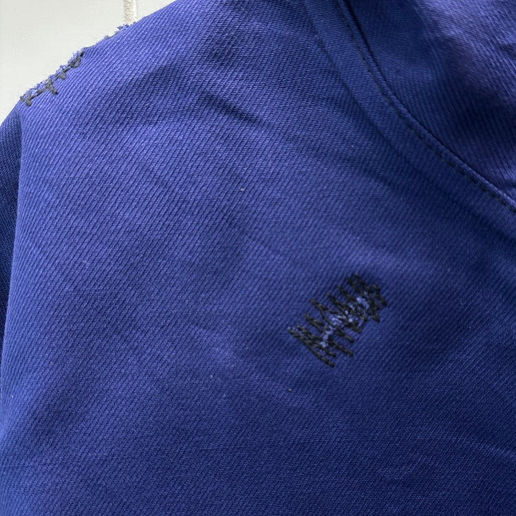 L'Ascenseur Confection French Workwear SKU: 3084 - Great Lakes Reclaimed Denim