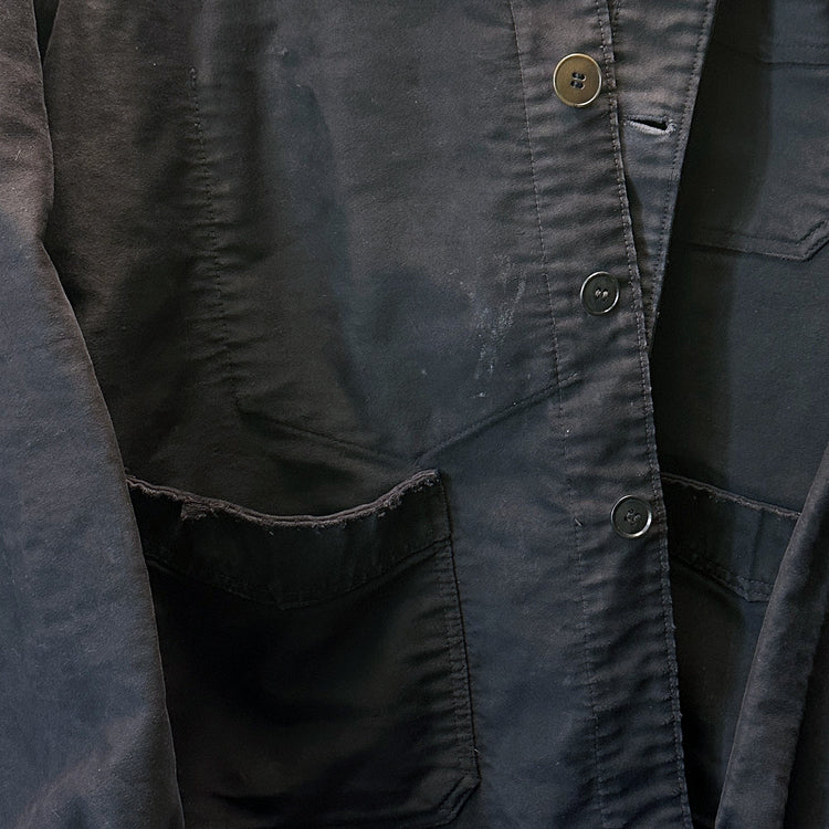 Le Beau - Fort French Workwear SKU: 3074 - Great Lakes Reclaimed Denim