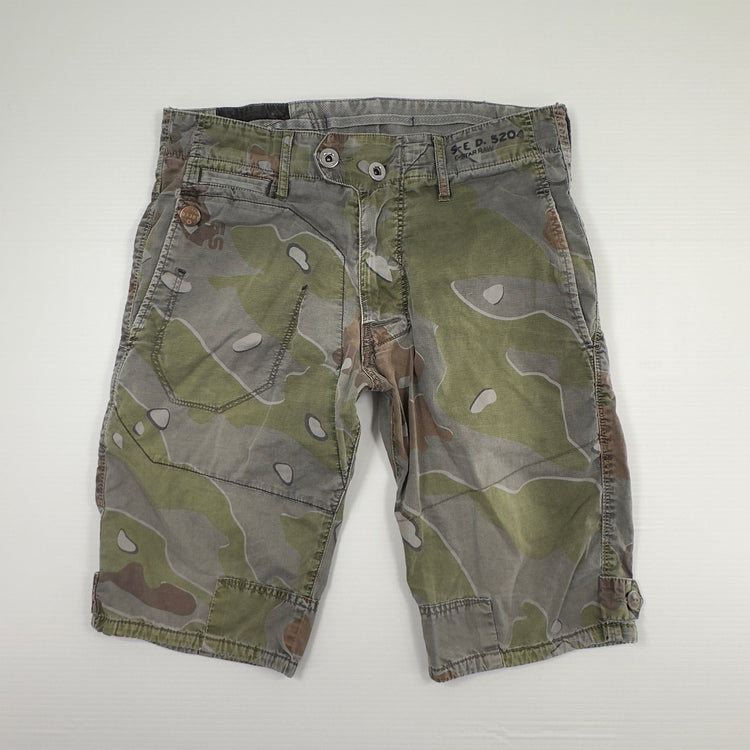 G - Star Shorts SKU: 2912 - Great Lakes Reclaimed Denim