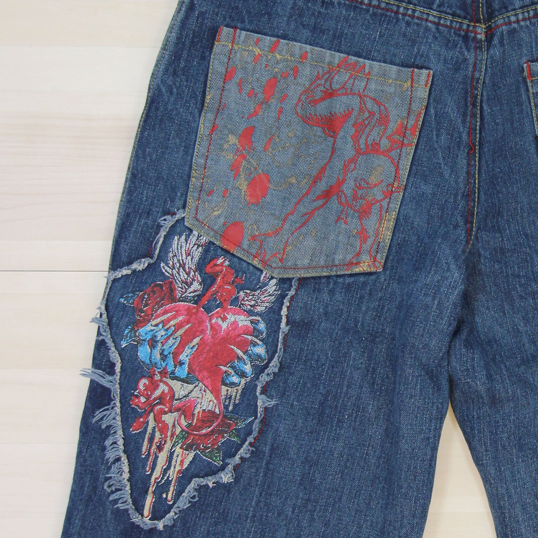 Raw Blue Shorts SKU: 2182 - Great Lakes Reclaimed Denim