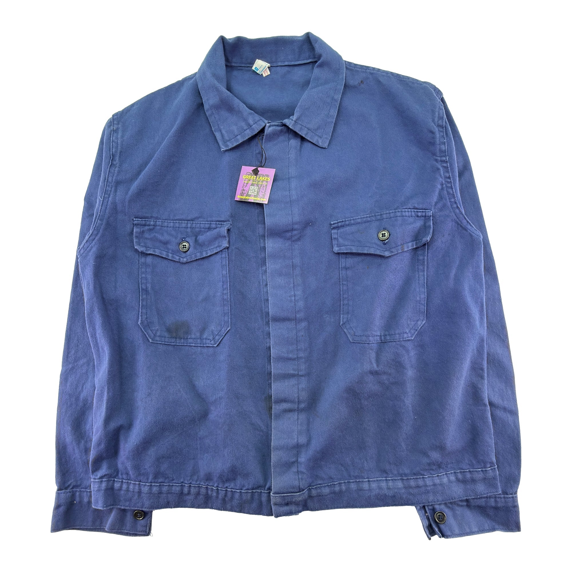 Other French Workwear SKU: 0-3228 - Great Lakes Reclaimed Denim