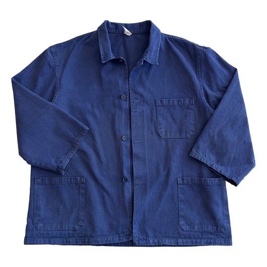 Vintage Blue European Work Jacket - Fits Women's 3XL