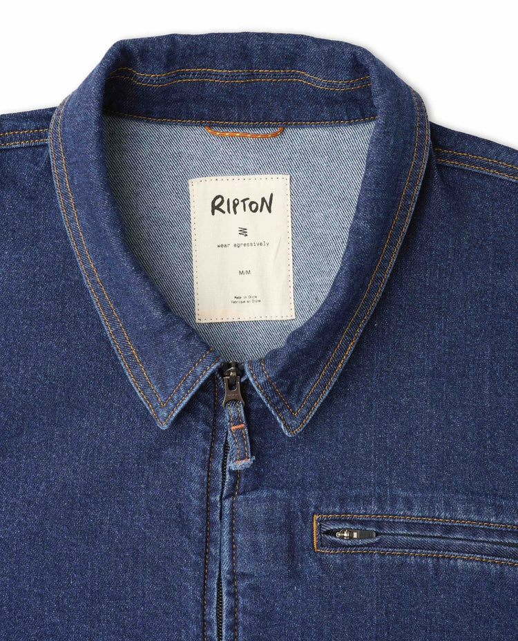 Ripton Coats & Jackets SKU: U640-BCO-XXS - Great Lakes Reclaimed Denim