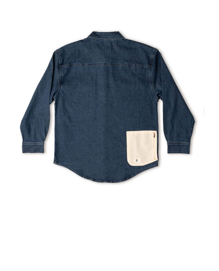 Ripton Shirts SKU: M730-DKW-SM - Great Lakes Reclaimed Denim