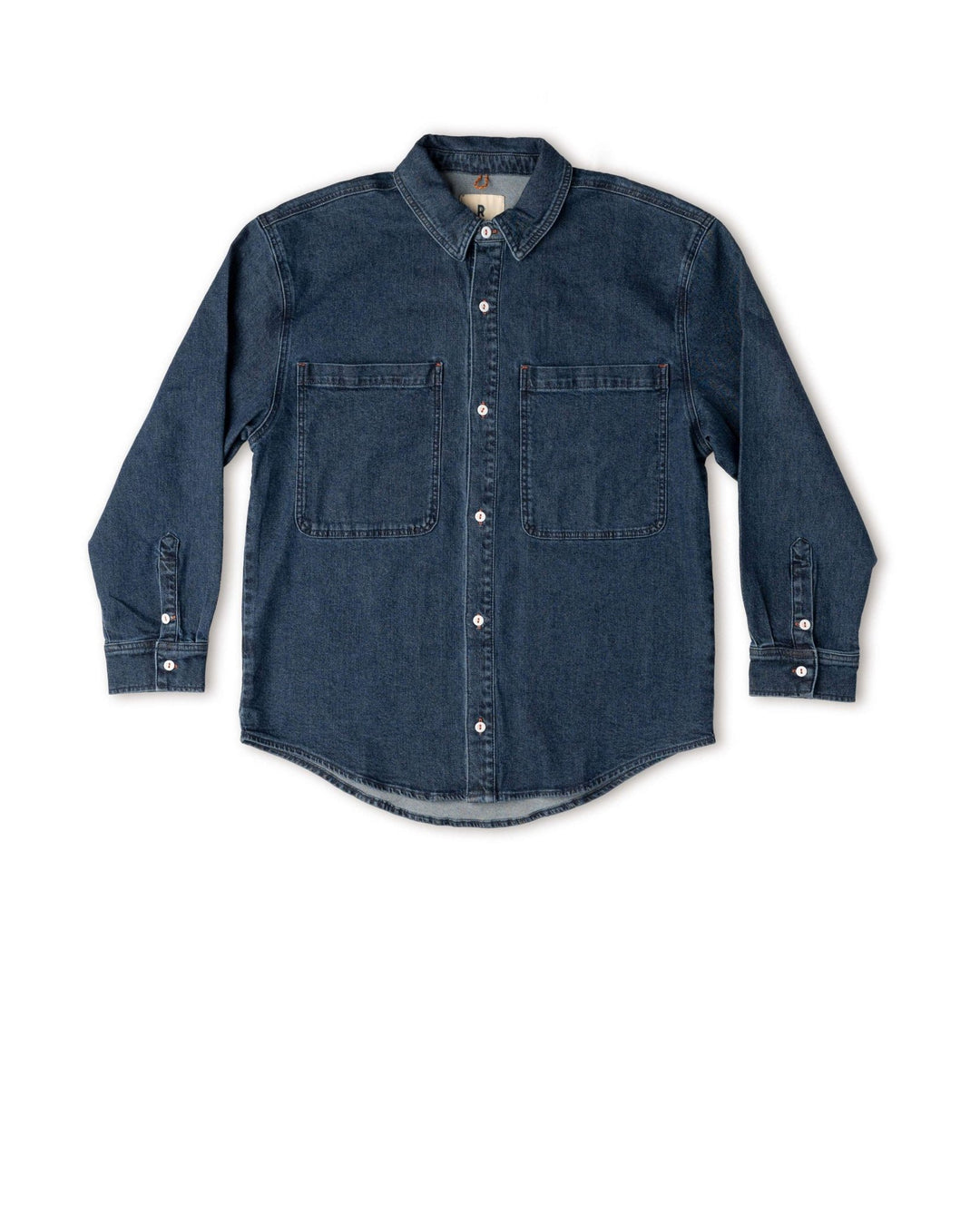 Ripton Shirts SKU: M730-DKW-SM - Great Lakes Reclaimed Denim