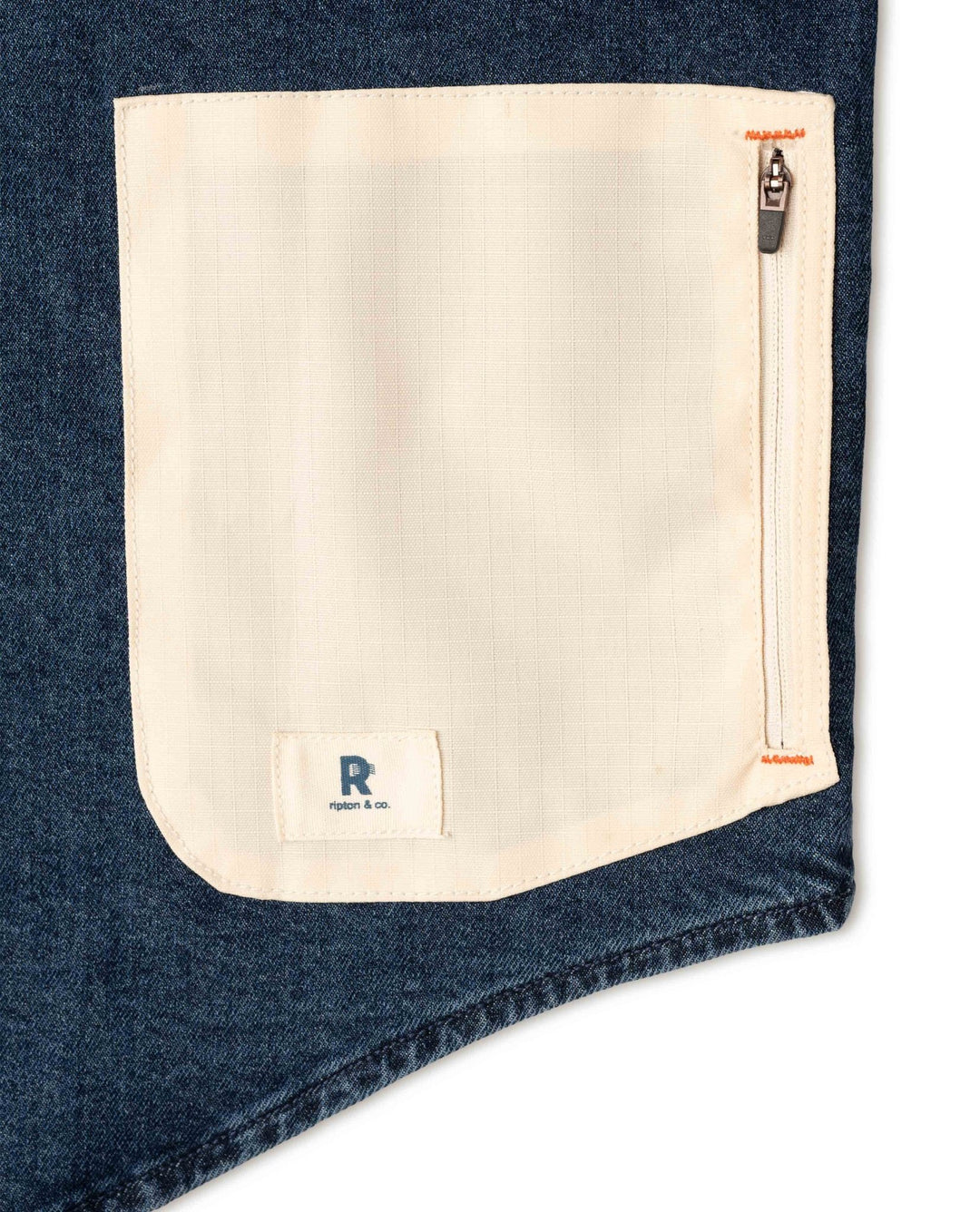 Ripton Shirts SKU: M730-DKW-SM - Great Lakes Reclaimed Denim