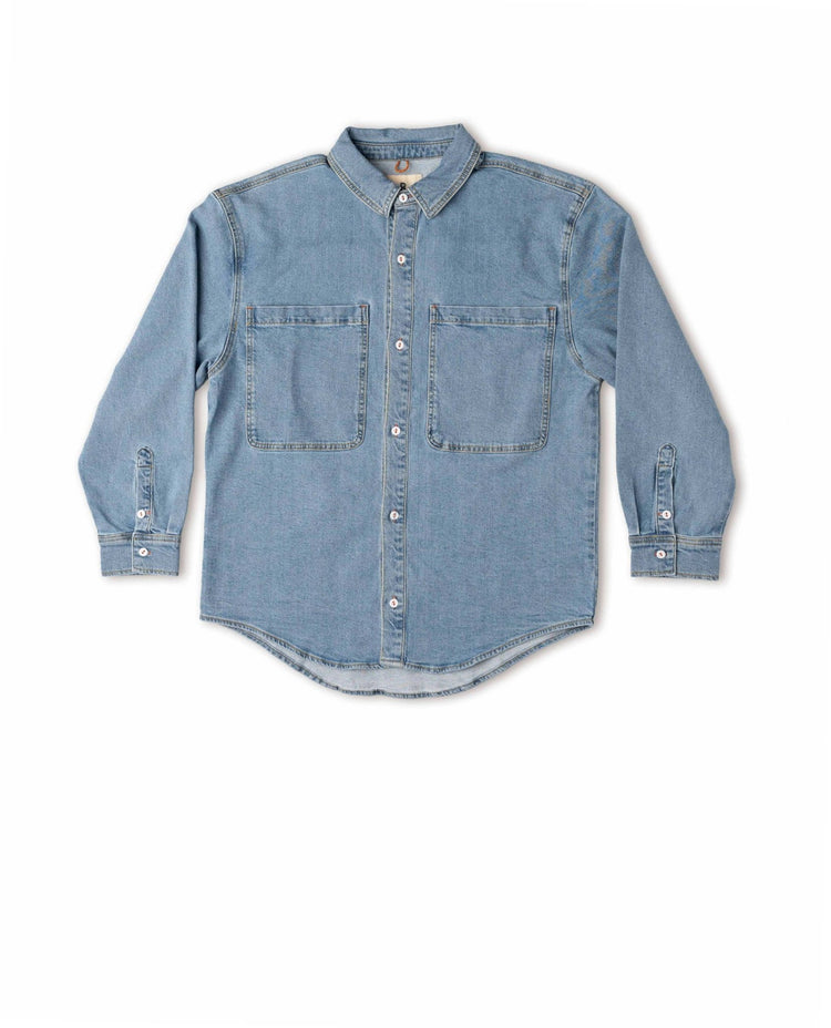 Ripton Shirts SKU: sku-49014284878061 - Great Lakes Reclaimed Denim