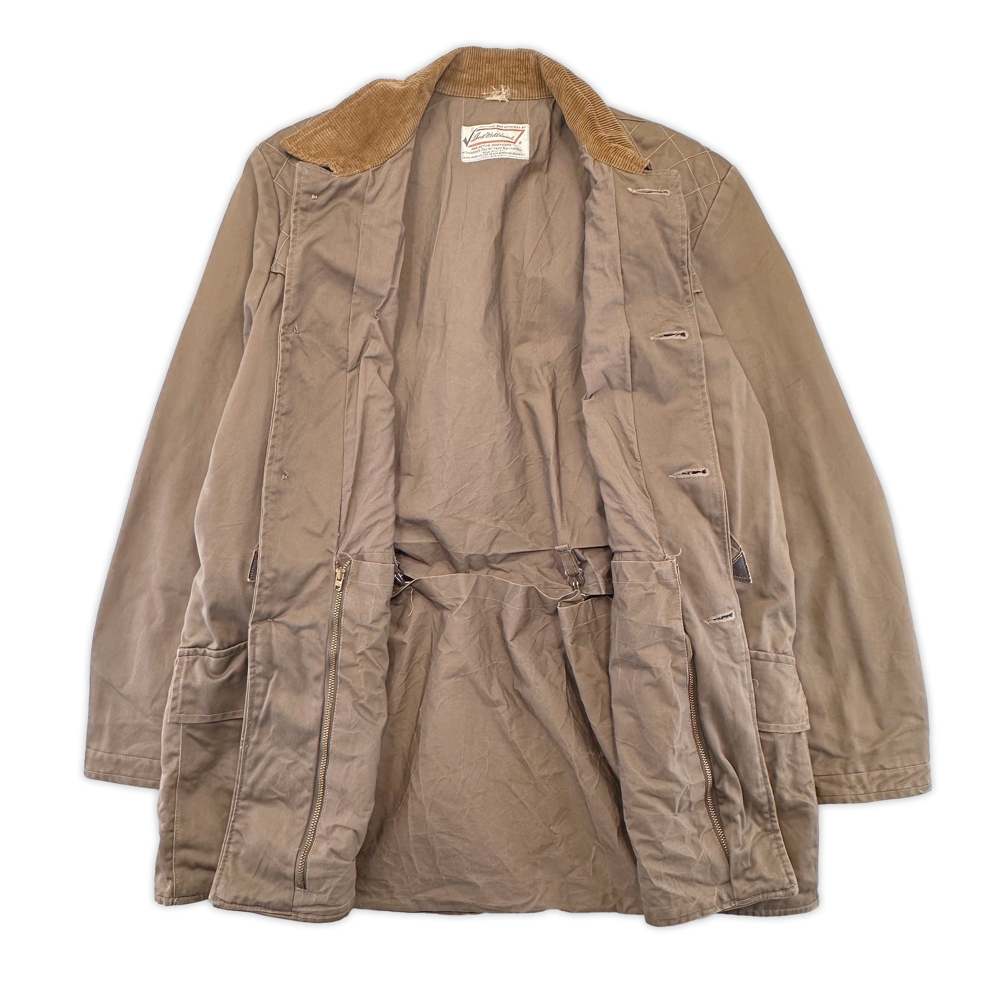 Vintage 60s Ted Williams Sears Roebuck Canvas Hunting Jacket