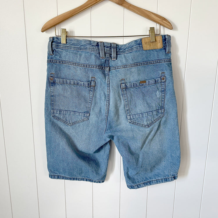 Springfield Jeans & Twills Shorts SKU: 3090 - Great Lakes Reclaimed Denim