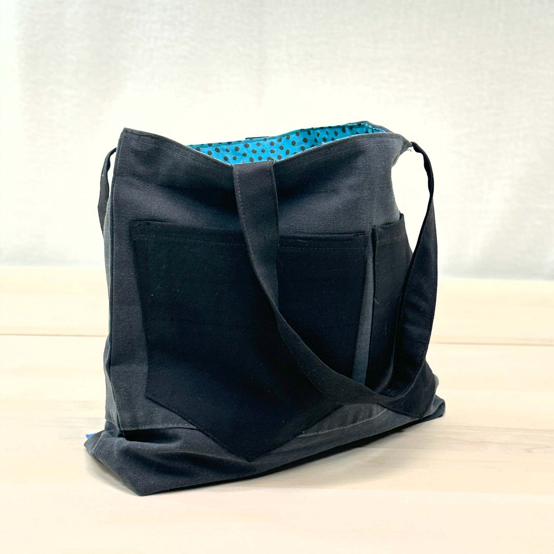 Upcycled Tote Bags - Small Great Lakes Reclaimed Denim