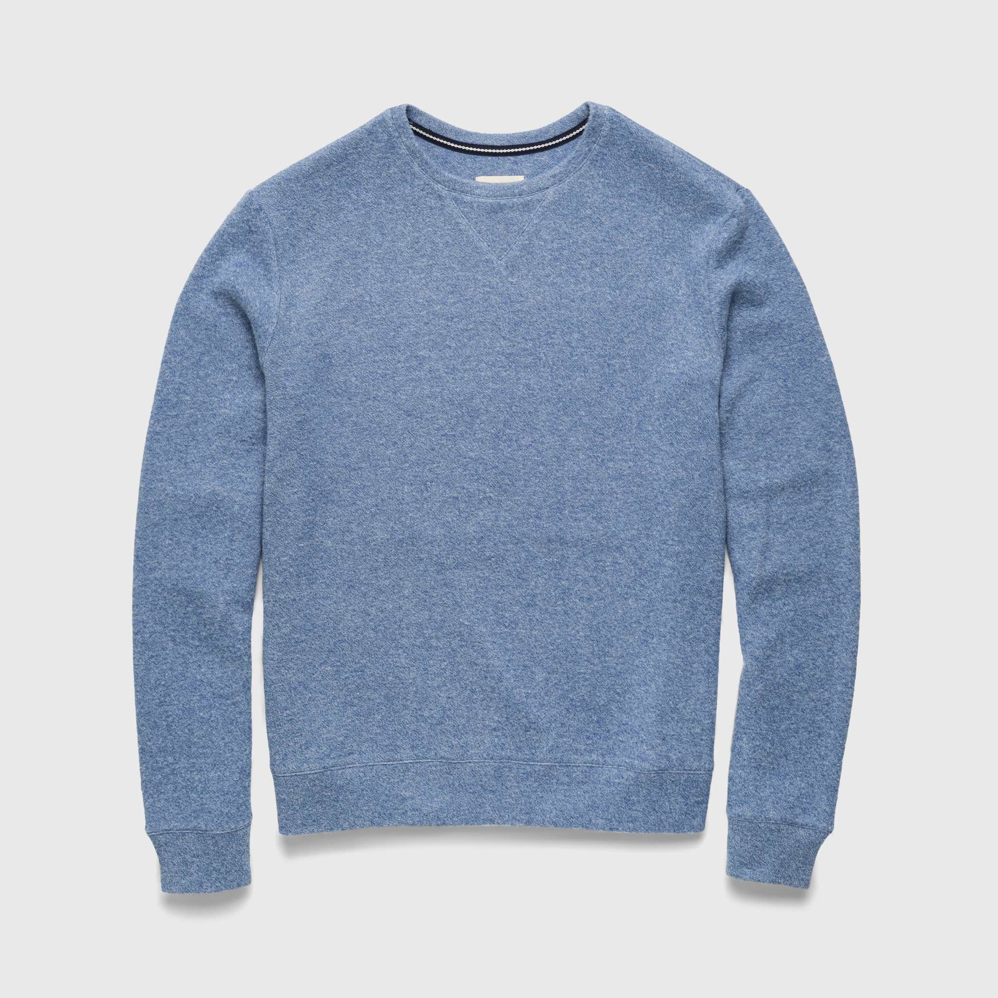 Surfside Supply Co. Crewnecks SKU: SSC0130003-460-S - Great Lakes Reclaimed Denim