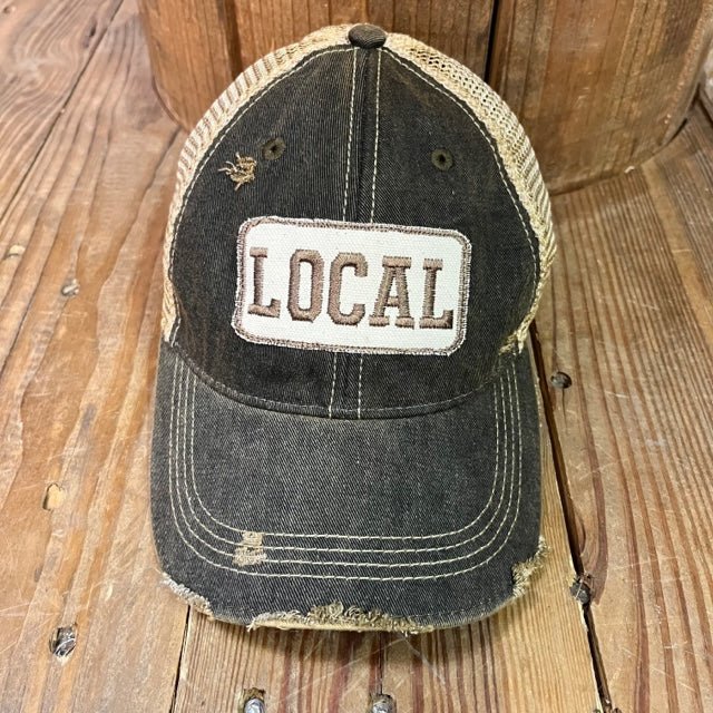 The Goat Stock Caps SKU: blk17 - Great Lakes Reclaimed Denim