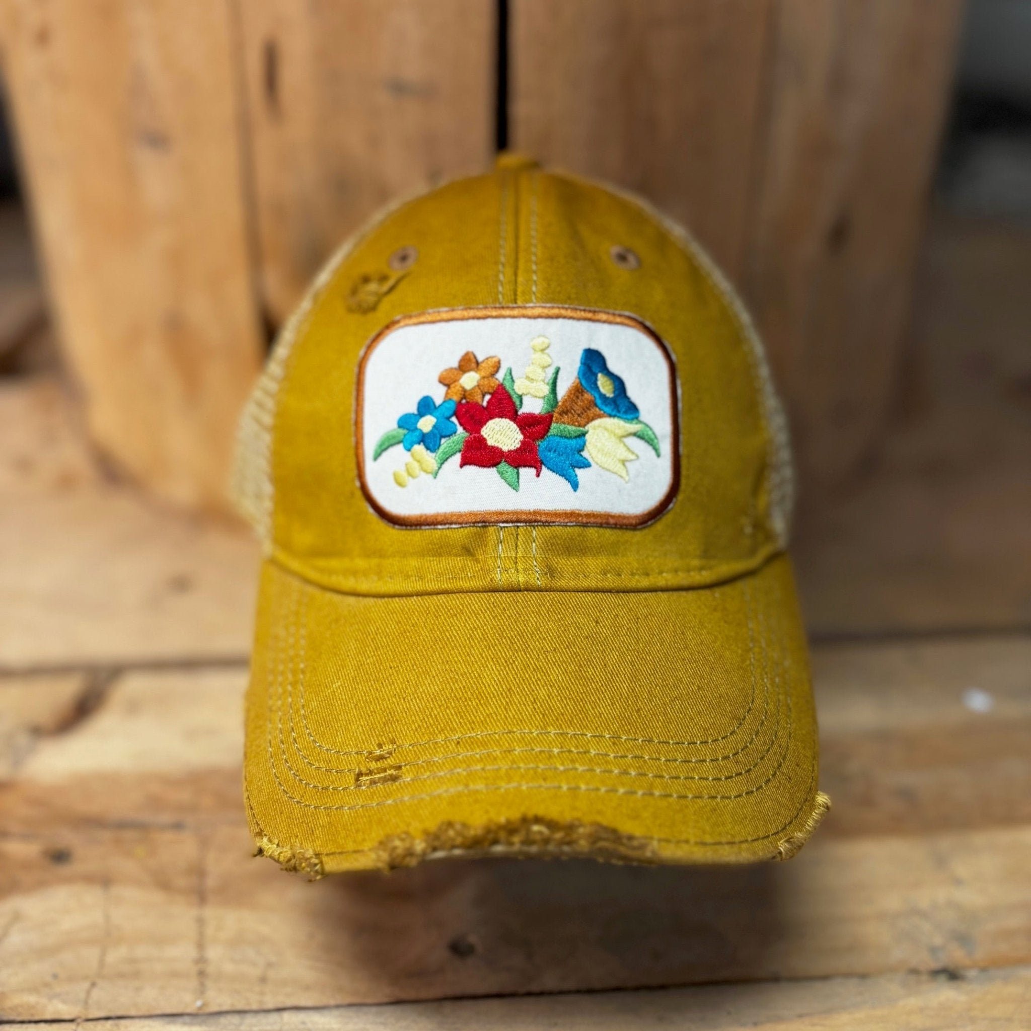 The Goat Stock Caps SKU: gin3 - Great Lakes Reclaimed Denim