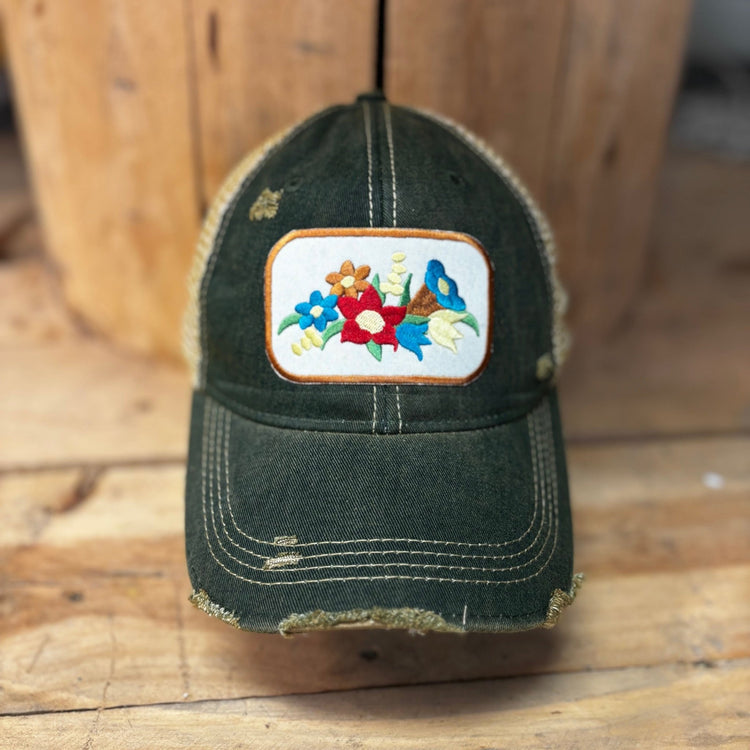 The Goat Stock Caps SKU: gin7 - Great Lakes Reclaimed Denim