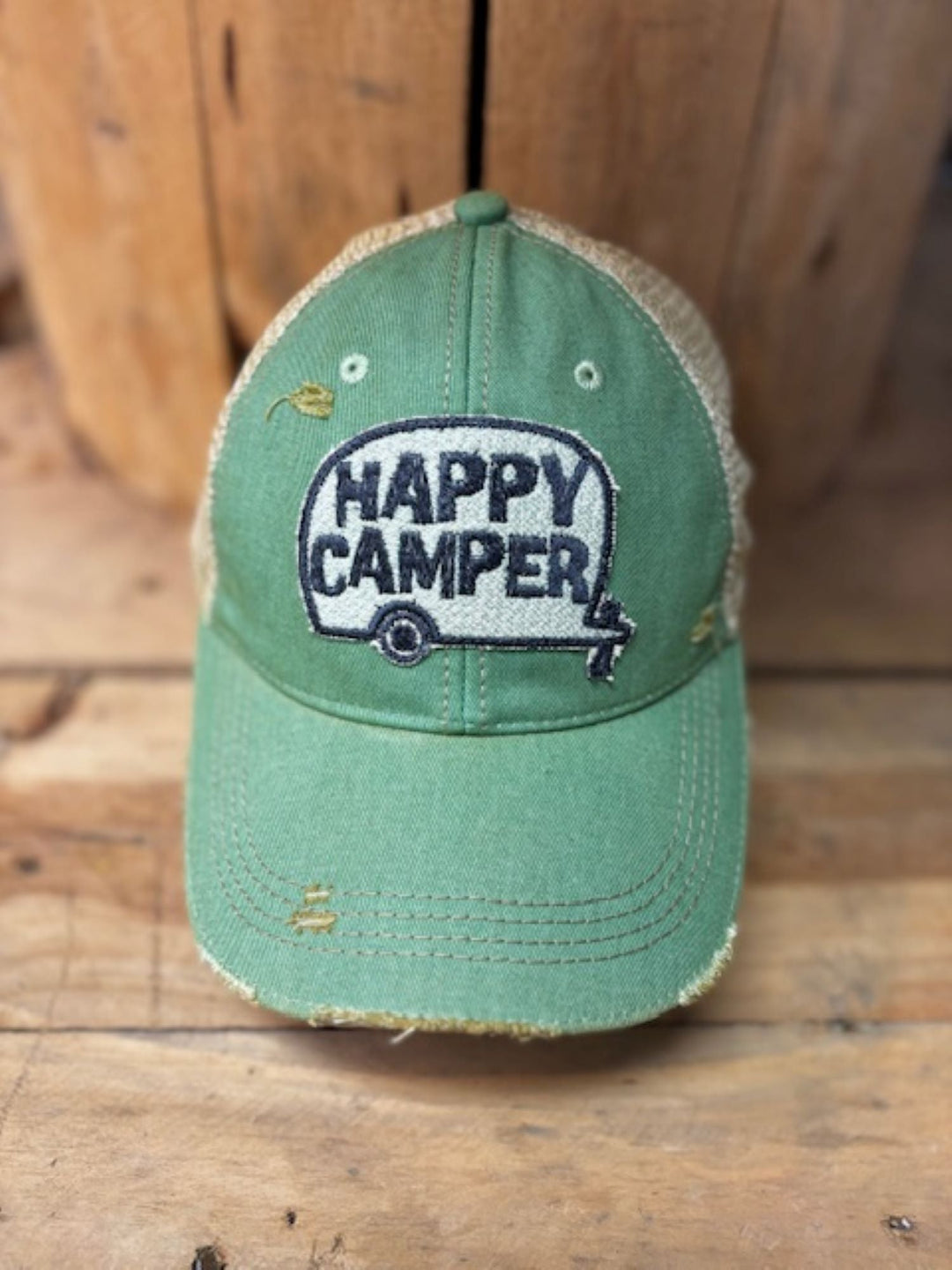 The Goat Stock Caps SKU: mint7 - Great Lakes Reclaimed Denim