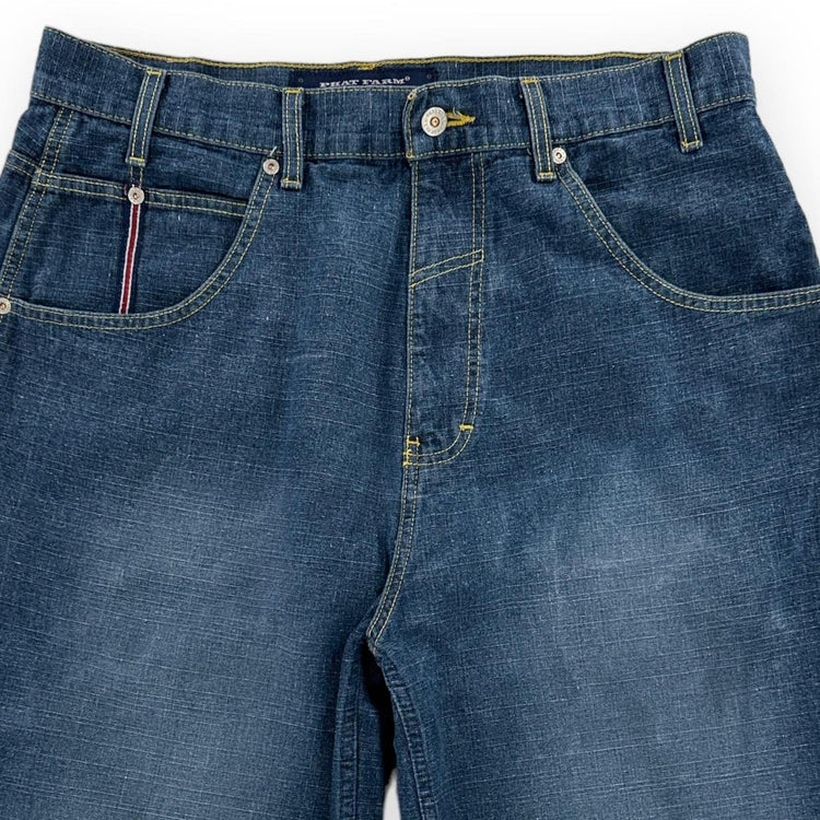 Phat Farm Shorts SKU: 1265 - Great Lakes Reclaimed Denim