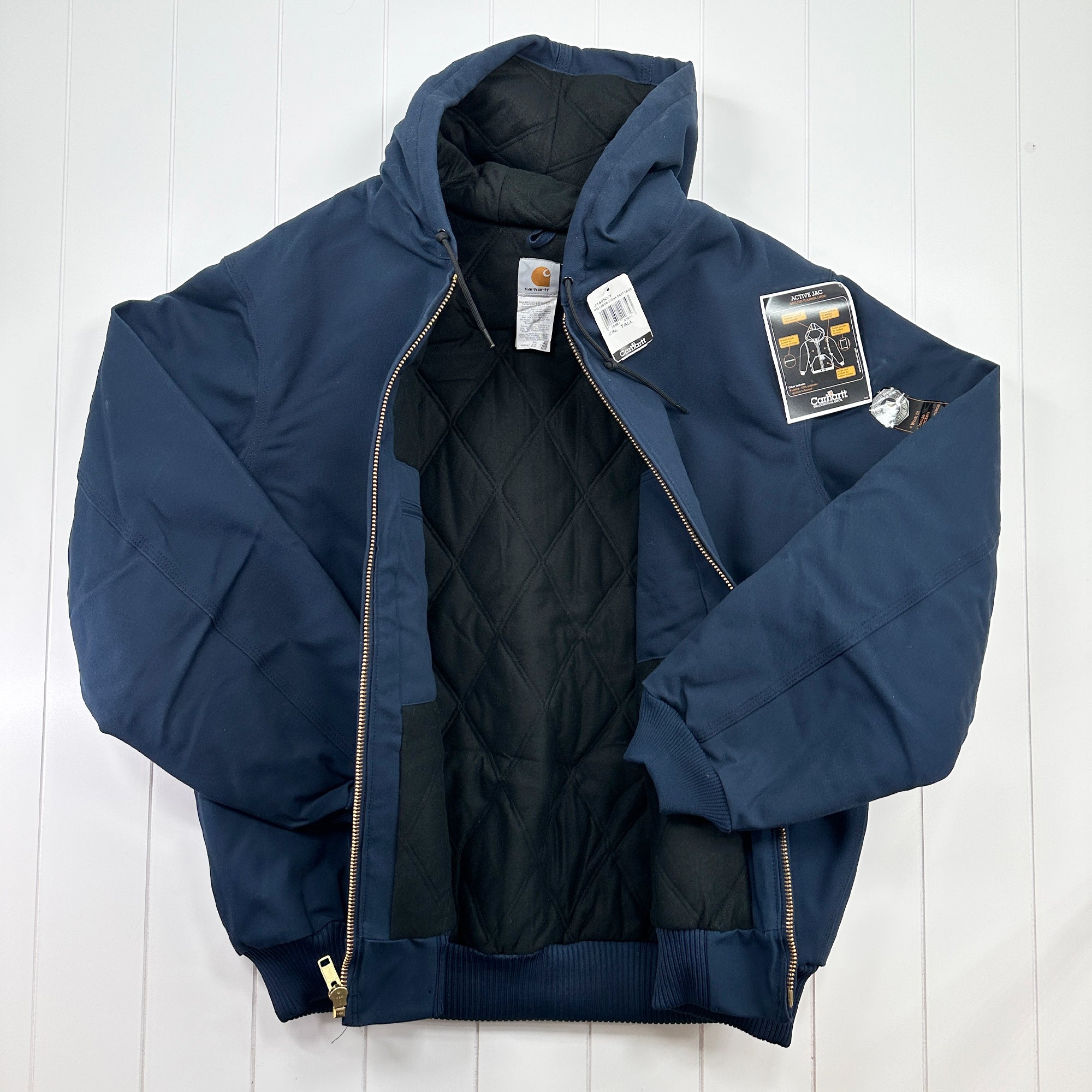 【最終値下げ】carhartt アクティブジャケット　ヴィンテージ USA 楽天市場】125周年 記念モデル USA製 カーハート アクティブ