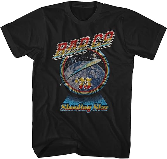 Vintage Merch T-Shirts SKU: BadCompany-ShootingStar-S - Great Lakes Reclaimed Denim
