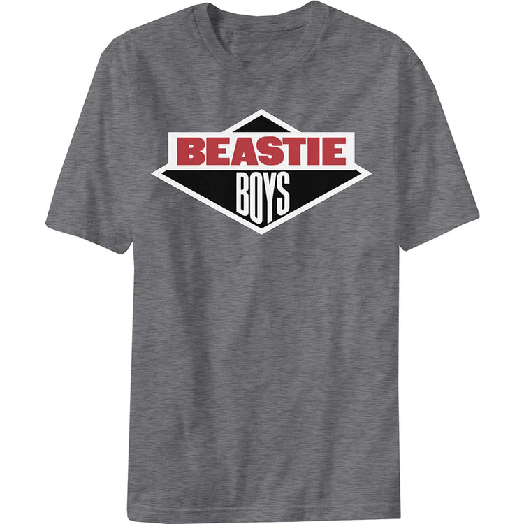 Vintage Merch T-Shirts SKU: BeastieBoys-GreyLogo-S - Great Lakes Reclaimed Denim