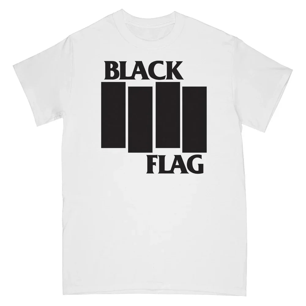 Vintage Merch T-Shirts SKU: BlackFlag-Bars-S - Great Lakes Reclaimed Denim