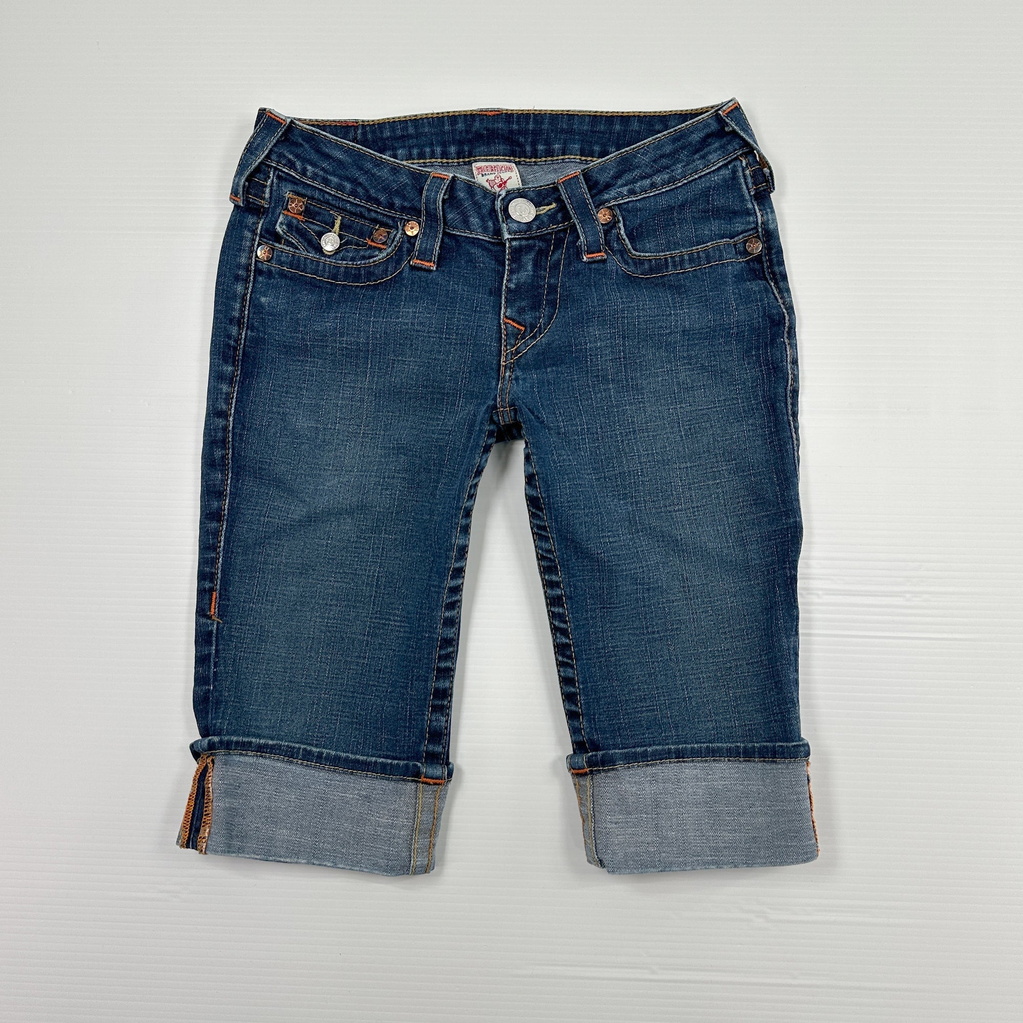 True Religion Shorts SKU: 1139 - Great Lakes Reclaimed Denim