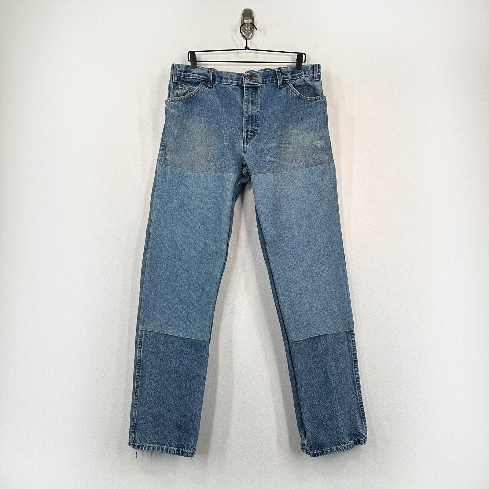 Custom Double Knee Dickies Jeans - 36x33 Great Lakes Reclaimed Denim