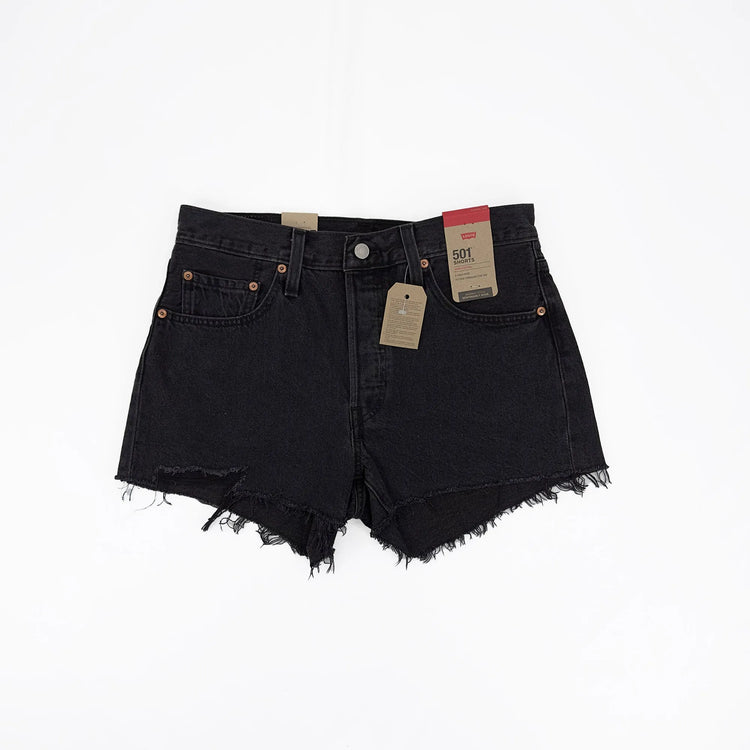 Levi's 501 Raw Edge Denim Shorts - New With Tags - Women's 28 Great Lakes Reclaimed Denim