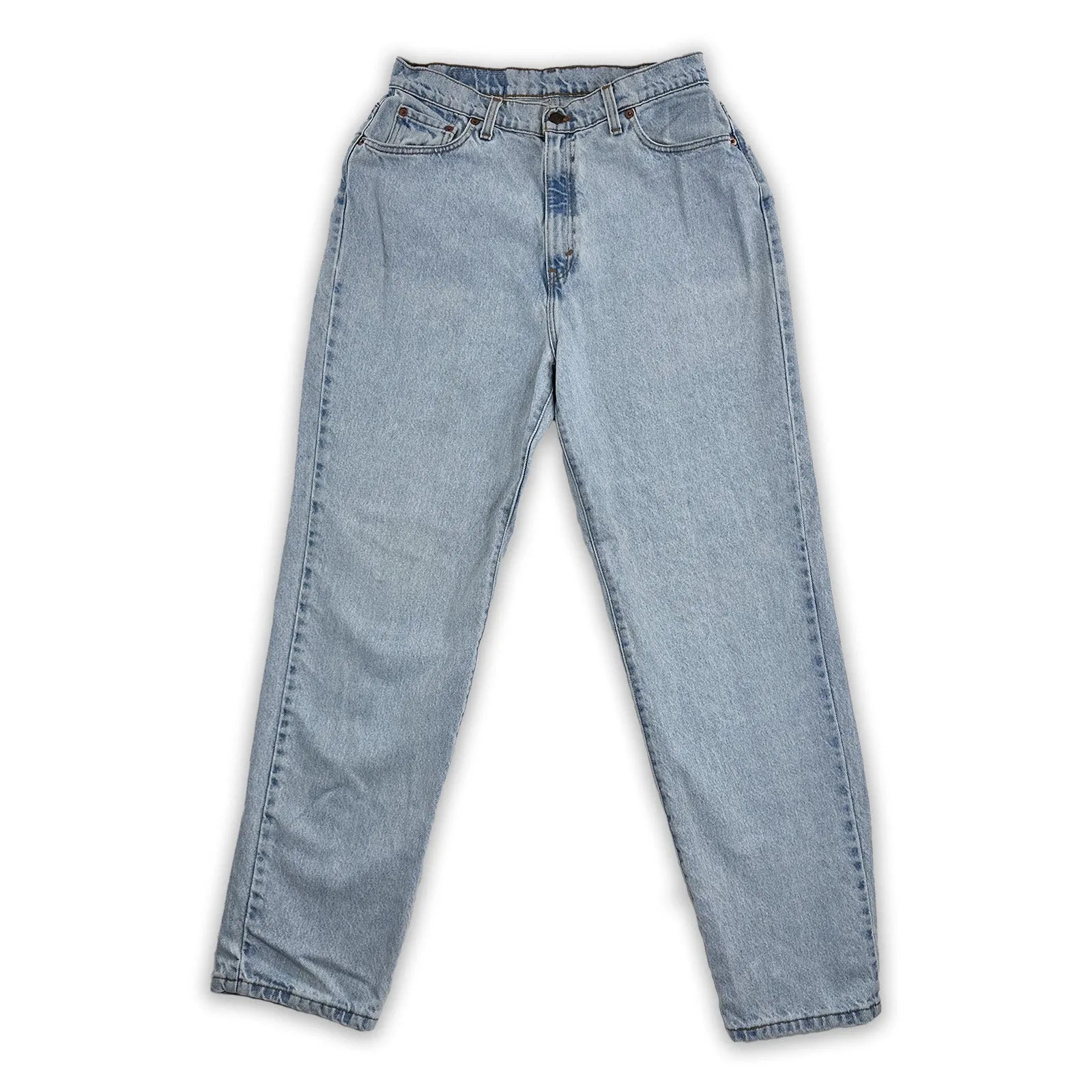 Vintage '90s Levi's Personal Pair Tapered Light Wash - Women's 30x31 Great Lakes Reclaimed Denim