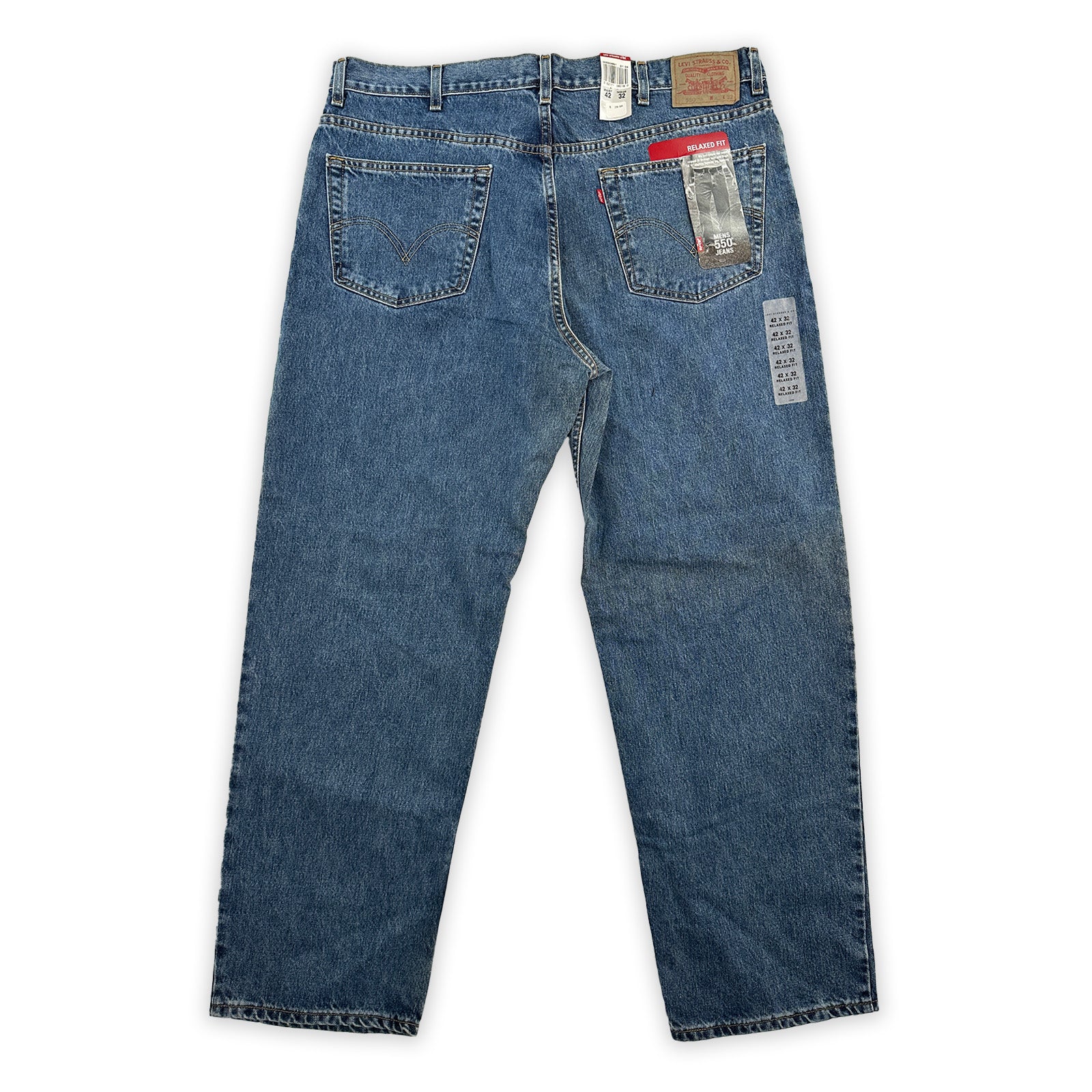 Vintage Levi's 505 Straight Leg - New with Tags - 42x32 Great Lakes Reclaimed Denim