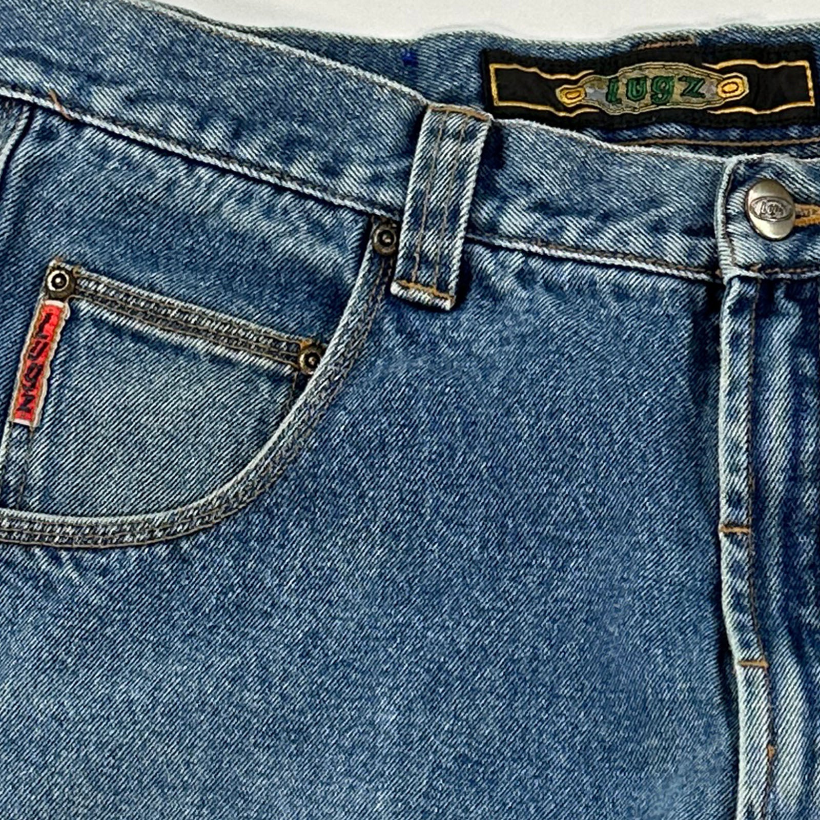 Vintage Lugz Skater Jeans - 34x30 Great Lakes Reclaimed Denim