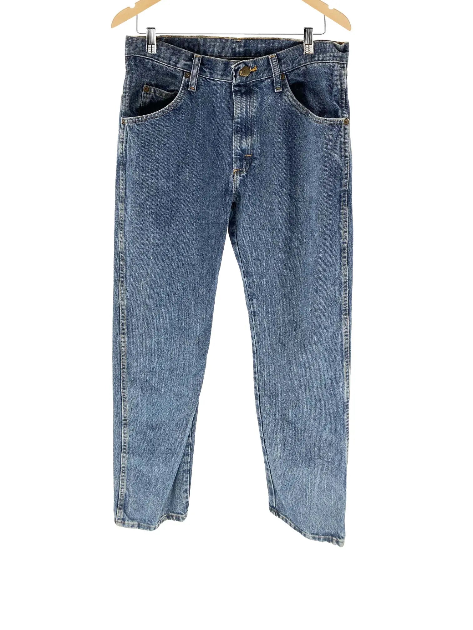 Wrangler Regular Fit Jeans - Men's 32x34 Great Lakes Reclaimed Denim